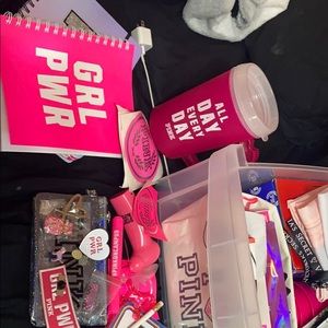 Pink collectibles